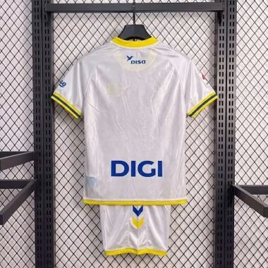 Las Palmas 2026/27 White Yellow Third Kids Kit
