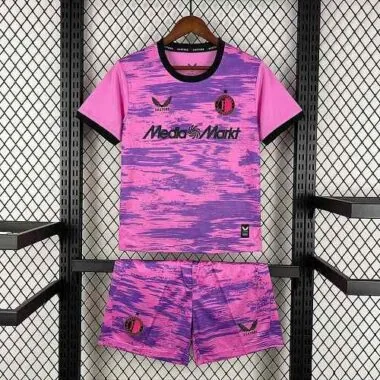 Feyenoord 2026/27 Pink Goalkeeper Kids Kit
