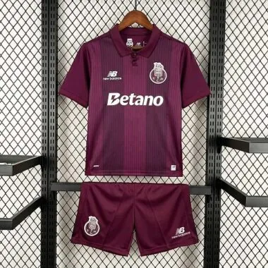 FC Porto 2026/27 Maroon Away Kids Kit - product image