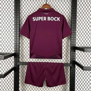 FC Porto 2026/27 Maroon Away Kids Kit