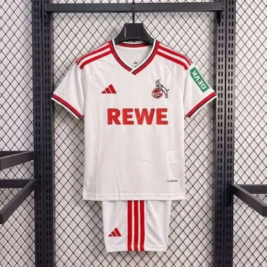 FC Koln 2026/27 Home Kids Kit