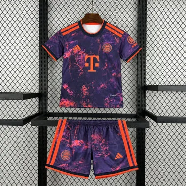 Bayern Munich 2026/27 Third Kids Kit
