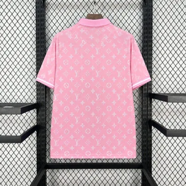 Real Madrid 2026/27 Pink Louis Vuitton Monogram Special Edition Jersey