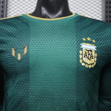 Argentina 2026 Green Special Edition Long Sleeve Player Version Jersey