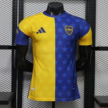 Boca Juniors 2026/27 Yellow Blue Special Edition Player Version Jersey