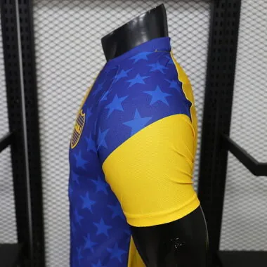 Boca Juniors 2026/27 Yellow Blue Special Edition Player Version Jersey