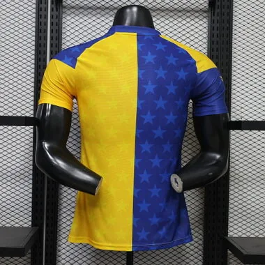 Boca Juniors 2026/27 Yellow Blue Special Edition Player Version Jersey