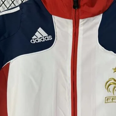 France 2008 Navy White Red Retro Windbreaker