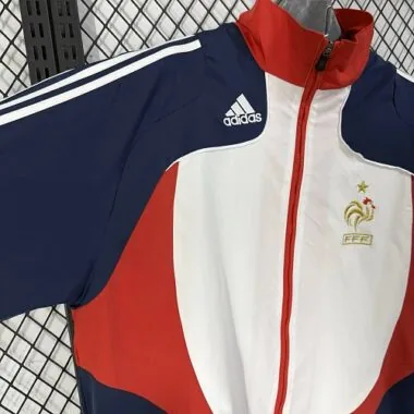 France 2008 Navy White Red Retro Windbreaker