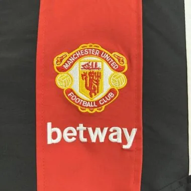Manchester United 2026/27 Black Red EQT Casual Windbreaker