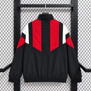 Manchester United 2026/27 Black Red EQT Casual Windbreaker