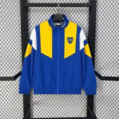 Boca Juniors 2026/27 Blue Yellow EQT Casual Windbreaker