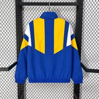 Boca Juniors 2026/27 Blue Yellow EQT Casual Windbreaker