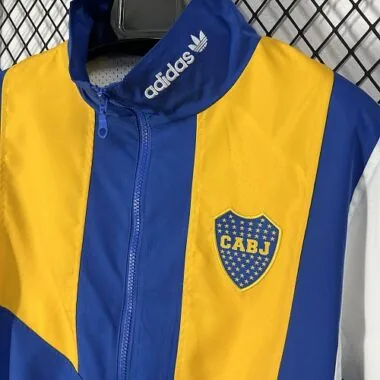 Boca Juniors 2026/27 Blue Yellow EQT Casual Windbreaker