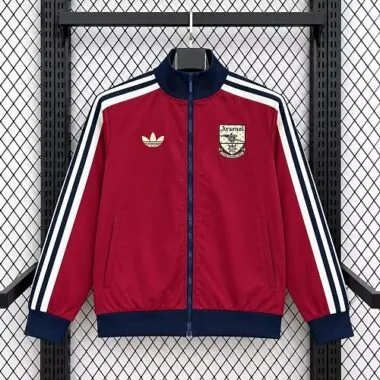 Arsenal 2026/27 Red Retro Windbreaker