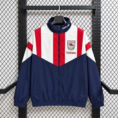 Arsenal 2026/27 Navy Red White EQT Windbreaker