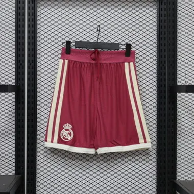 Real Madrid 2026/27 Red Third Player Version Shorts