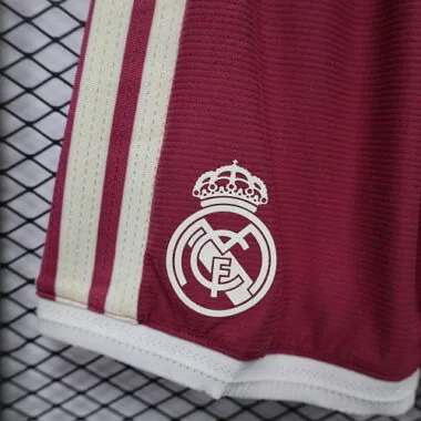 Real Madrid 2026/27 Red Third Player Version Shorts
