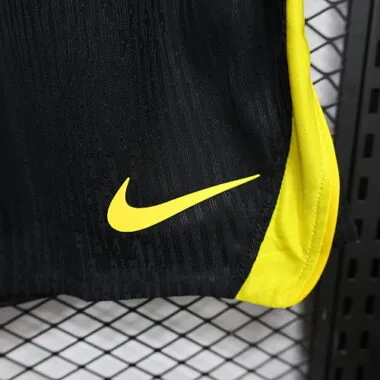 Chelsea 2026/27 Black Yellow Away Player Version Shorts