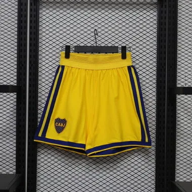 Boca Juniors 2026/27 Yellow Away Player Version Shorts