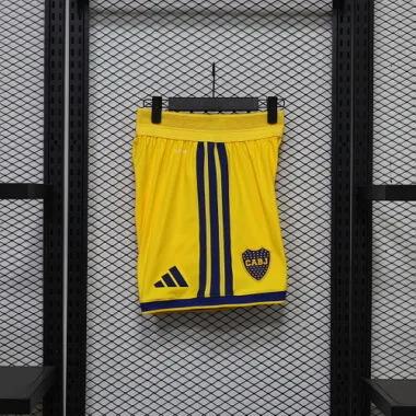 Boca Juniors 2026/27 Yellow Away Player Version Shorts