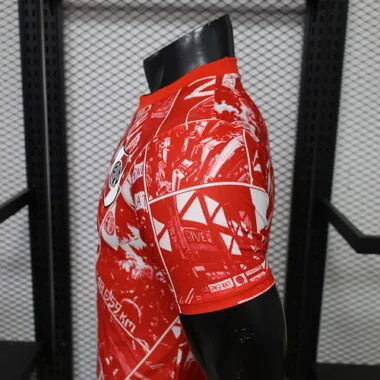 River Plate 2026/27 Red Graffiti Special Edition Player Version Jersey