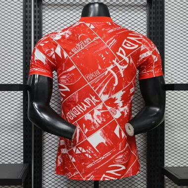 River Plate 2026/27 Red Graffiti Special Edition Player Version Jersey