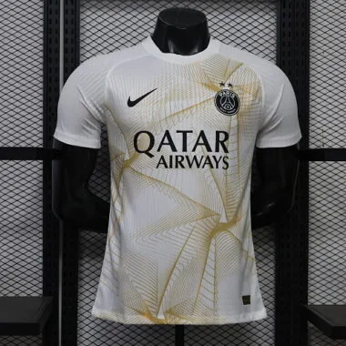 Paris Saint-Germain 2026/27 White Gold Special Edition Player Version Jersey