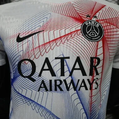 Paris Saint-Germain 2026/27 White Red Blue Special Edition Player Version Jersey