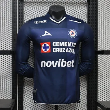 Cruz Azul 2026/27 Navy Third Long Sleeve Player Version Jersey