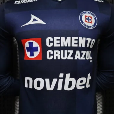 Cruz Azul 2026/27 Navy Third Long Sleeve Player Version Jersey