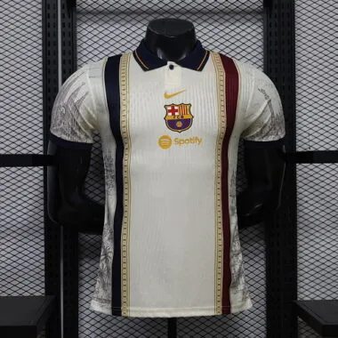 Barcelona 2026/27 Ivory Gold Special Edition Player Version Jersey
