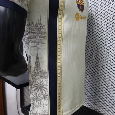 Barcelona 2026/27 Ivory Gold Special Edition Player Version Jersey