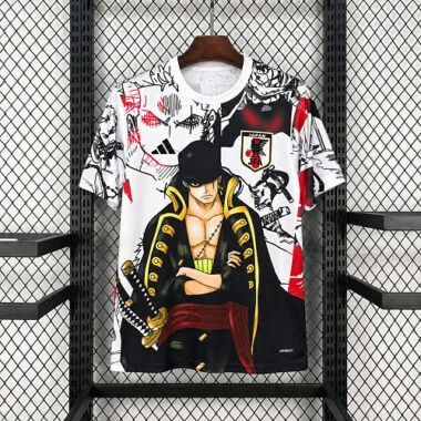 Japan 2026 White Zoro Special Edition Jersey