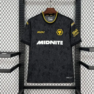 Wolverhampton Wanderers 2026/27 Black Third Jersey
