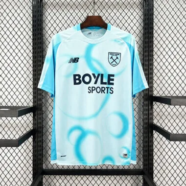 West Ham United 2026/27 Sky Blue Third Jersey