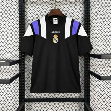 Real Madrid 2026/27 Black Purple EQT Jersey
