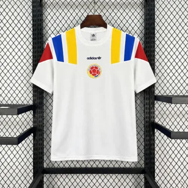 Colombia 2026 White Yellow Blue Red EQT Jersey