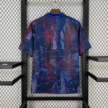 Bayern Munich 2026/27 Blue Red Pre-Match Jersey