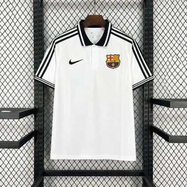 Barcelona 2026/27 White Black Special Edition Polo Shirt