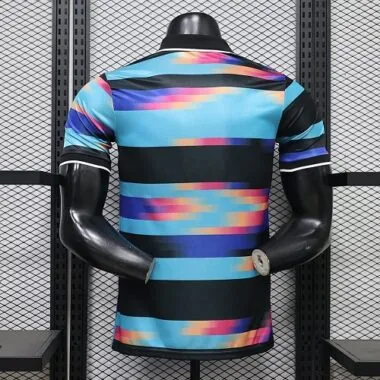 Tottenham Hotspur 2026/27 Black Blue Multicolor Stripe Special Edition Player Version Jersey