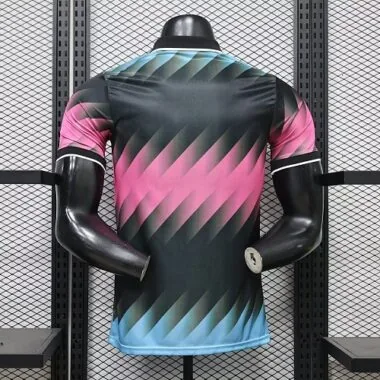 Barcelona 2026/27 Black Pink Blue Geometric Special Edition Player Version Jersey