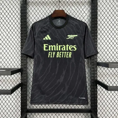 Arsenal 2027/28 Black Lime Topographic Special Edition Jersey