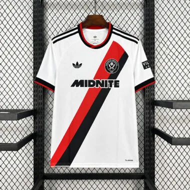 Sheffield United 2026/27 White Red Black Away Jersey