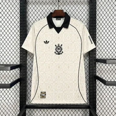Corinthians 2026/27 Ivory Black Polo Collar Special Edition Jersey