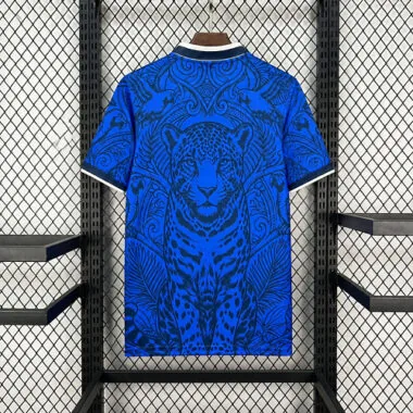 Brazil 2026 Blue Tiger Pattern Special Edition Jersey