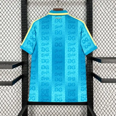 Barcelona 2026/27 Turquoise Yellow GOLF Collaboration Polo Shirt
