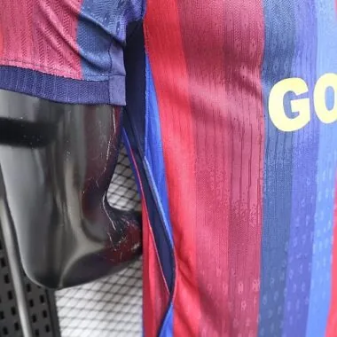 Barcelona 2026/27 Red Blue GOLF Collaboration Home Player Version Jersey