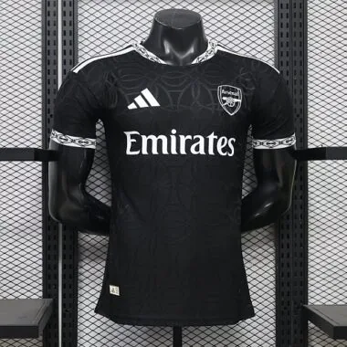 Arsenal 2026/27 Black White Monogram Special Edition Player Version Jersey