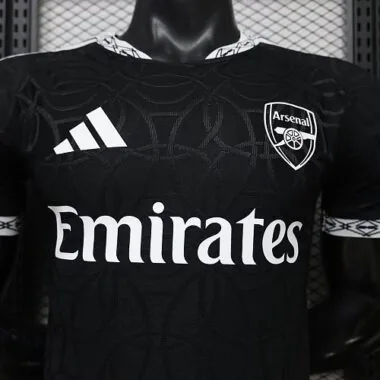 Arsenal 2026/27 Black White Monogram Special Edition Player Version Jersey